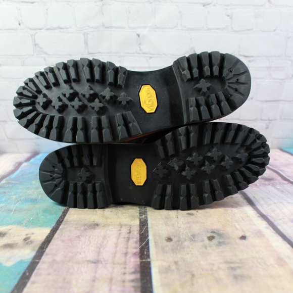 LL BEAN Chippewa Work Boots Vibram Sole Size 9.5 D - Picture 10 of 10